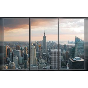 City New York Skyline Empire State Photo Wallcovering