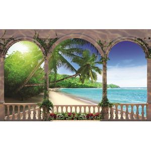 Beach Tropical Photo Wallcovering