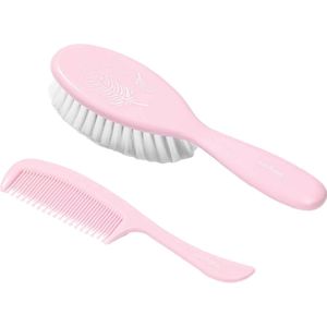 BabyOno Take Care Hairbrush and Comb II set voor Kinderen vanaf Geboorte 1 st