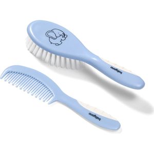 BabyOno Hair Brush Haarborstel Blue 2 st