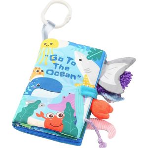 BabyOno - Have Fun Go to the Ocean - Educatief Boekje - Contrasterende Kleuren