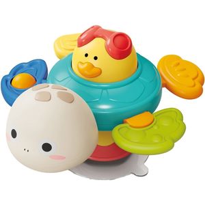 Baby Ono - Sensory Schildpad - Activiteiten Speelgoed - Kleurig - Met Zuignap
