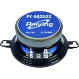 Peiying - Auto HiFi Luidsprekers - 3,5 Inch - 2-Weg Systeem - 60 Watt