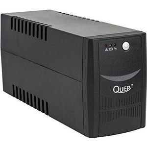 Quer - UPS OFFLINE 600 MICROPOWER - UPS - Zwart - 600VA/360W