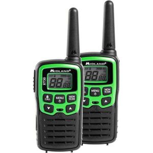 Midland - PMR XT30 - Handheld Radio - Zwart - Inclusief Oplader