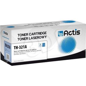 Factis - Toner - TH-321A (C) - Turquoise - Compatibel voor HP