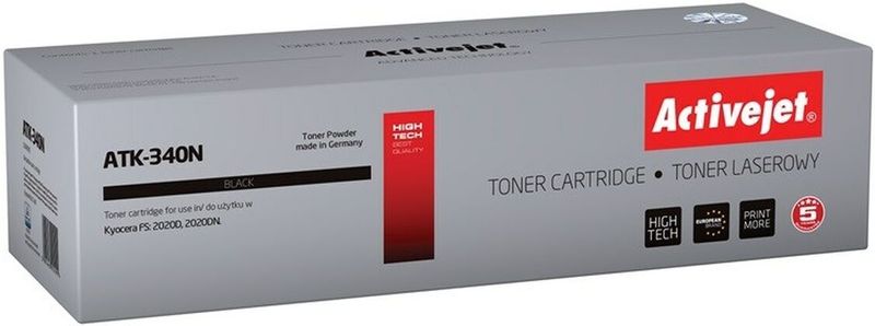 Toner Activejet ATK-340N (replacement Kyocera TK-340; Supreme; 12 000 pages; Black)