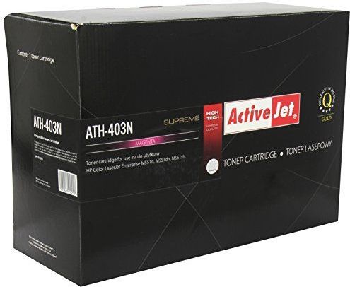 Toner Activejet ATH-403N (replacement HP 507A CE403A; Supreme; 6 000 pages; Magenta)