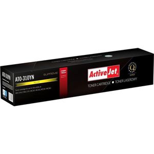 Activejet - ATO-310YN - Toner - Geel - 2000 Pagina's - 1 Eenheid