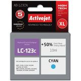 Activejet, Inkt, AB-123CN printcartridge (e) Compatibel Hoog (XL) rendement (C)