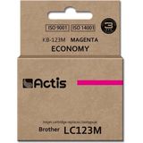 Actis - KB-123M Inktcartridge - Rood - 10 ml