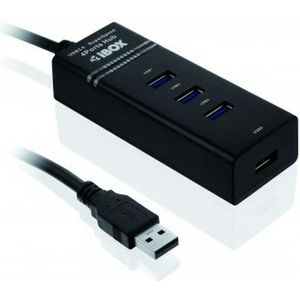 iBox - IUH3FB - Dockingstation - Zwart - USB-C - 4 Haven