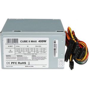iBox - CUBE II - Voeding - Zilver - 400W - 12 CM FAN