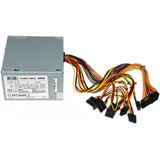 iBox CUBE II voeding 500W 12 CM FAN (500 W), PC-voedingseenheid, Zilver