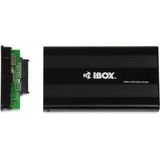 iBox - HD-01 - HDD-behuizing - Zwart - Metaal - 2,5 inch - USB Type-A