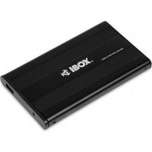 iBox - HD-01 - HDD-behuizing - Zwart - Metaal - 2,5 inch - USB Type-A