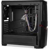 Ibox - Orcus X14 - PC Behuizing - Mid-Tower - Zwart - Materiaal: Staal