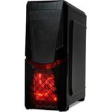 Ibox - Orcus X14 - PC Behuizing - Mid-Tower - Zwart - Materiaal: Staal