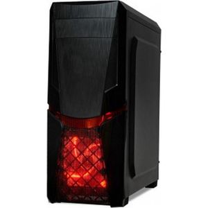 Ibox - Orcus X14 - PC Behuizing - Mid-Tower - Zwart - Materiaal: Staal