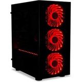 iBox - PASSION V4 - Minitoren - Zwart - PC-behuizing