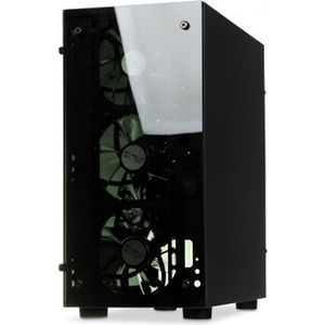 iBox - PASSION V4 - Minitoren - Zwart - PC-behuizing