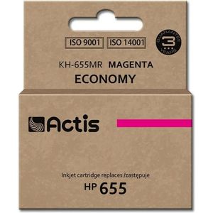 Actis KH-655MR inkt (vervanging HP 655 CZ111AE; Standaard; 12 ml; rood)