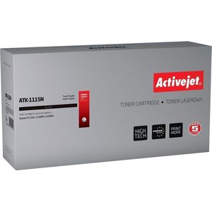 ActiveJet ATK-1115N Toner voor Kyocera-printer; Kyocera TK-1115 vervanging; Opperste; 1600 pagina's; zwart.