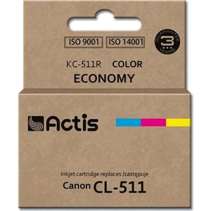 ACTIS KC-511R-inkt (Canon CL-511-vervanger, standaard, 12 ml, kleur)