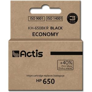 Actis KH-650BKR inkt (vervanging HP 650 CZ101AE; Standaard; 15 ml; zwart)