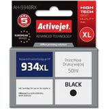 Activejet AH-934BRX inkt (ter vervanging van HP 934XL C2P23AE, Premium, 50 ml, zwart)