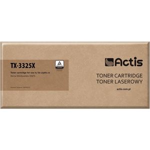 Actis - TX-3325X - Tonercartridge - Zwart - 11000 Pagina's