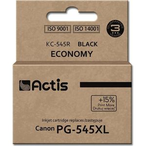 ACTIS KC-545R-inkt (Canon-vervanger PG-545XL, standaard, 15 ml, zwart)