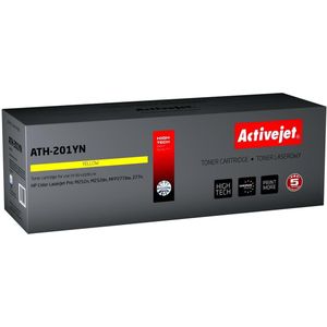 Activejet - ATH-201YN - Toner - Geel - 1 eenheid - Lasertoner voor HP