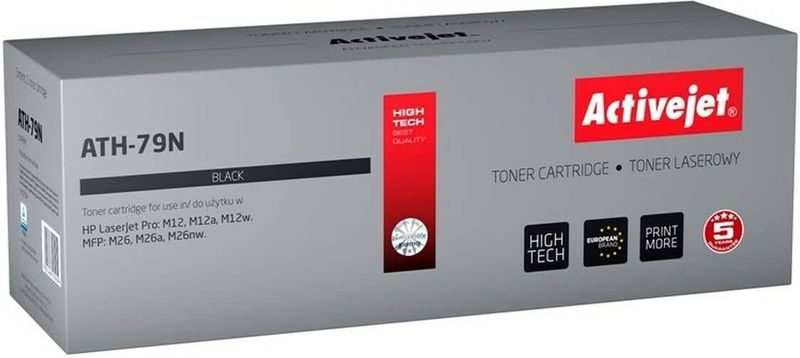 ActiveJet AT-79N toner voor HP-printer; HP 79A CF279A-vervanging; Opperste; 2000 pagina's; zwart.