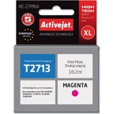 Activejet AE-27MNX inkt (vervanging van Epson 27XL T2713, Supreme, 18 ml, rood)