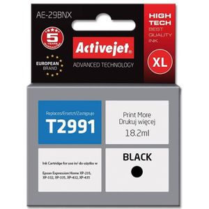 Activejet AE-29BNX inkt (vervanging van Epson 29XL T2991, Supreme, 18 ml, zwart)