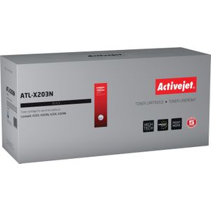 Activejet tonercartridge ATL-X203N (vervangt Lexmark X203A21G, Supreme, 2500 pagina's, zwart)