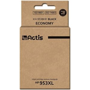 ACTIS KH-953BKR inkt (vervanging HP 953XL L0S70AE, Standaard, 50ml, zwart) - Nieuwe chip