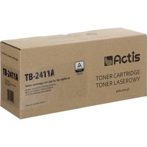 Actis - TB-2411A - Toner Cartridge - Zwart - Standaard - 1200 pagina's
