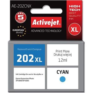 Activejet - AE-202CNX - Inkt - Cyaan - Compatibel - Per stuk