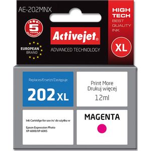Activejet - AE-202MNX - Inkt - Magenta - Compatibel - Per stuk