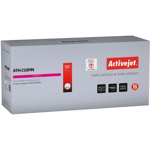 Activejet ATH-216MN tonercartridge voor HP printers, Vervanging HP 216A W2413A, Supreme, 850 pagina's, Paars, met chip