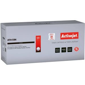 Activejet Toner cartridge ATH-59N; vervanger HP 59A CF259A; Supreme; 3000 pagina's; zwart - met chip