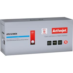 Activejet Toner Cartridge ATK-5230CN (Kyocera vervanging TK-5230C, Supreme, 2200 pagina's, blauw)