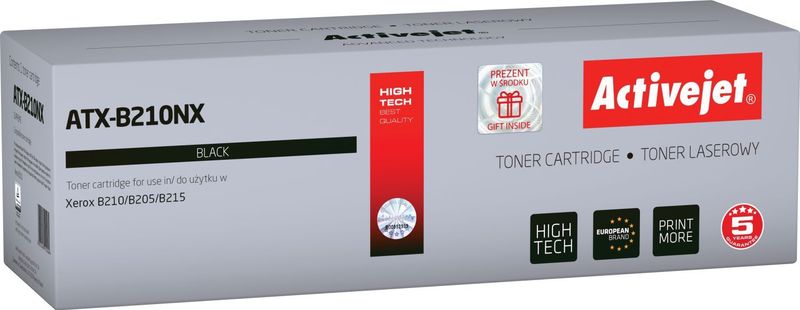 Activejet tonercartridge ATX-B210NX (vervanging toner voor Xerox 106R04347, Supreme, 3000 pagina's, zwart)