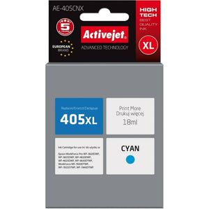 Activejet AE-405CNX inkt (vervangt Epson 405XL C13T05H24010, Supreme, 18ml, blauw)
