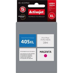 Originele inkt cartridge Activejet AE-405MNX Wit Magenta
