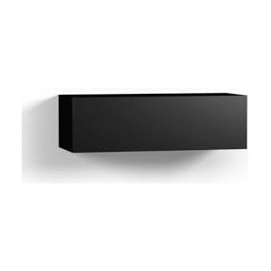 Tuckano TV-kast NEGRO100 zwart laminaat hout MDF spaanplaat 100 x 30 x 40 cm