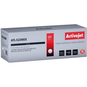 Activejet ATL-522NXX Tonercartridge voor Lexmark printers, Vervanging Lexmark 52D2X00 (522X), Supreme, 45000 pagina's, zwart