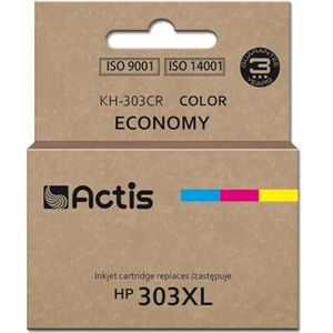 ACTIS KH-303CR vervangende inkt voor HP 303XL T6N03AE printer, premium kwaliteit, 18 ml, 415 pagina's, kleur